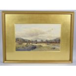 A Framed Watercolour, "Near Barmouth North Wales", Signed and Dated 79 by John Syer, 32cm wide