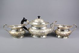 An Indian Silver Tea Pot