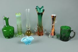 Miscellaneous Glass Vases