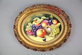 Clermont Oval Porcelain Plaque