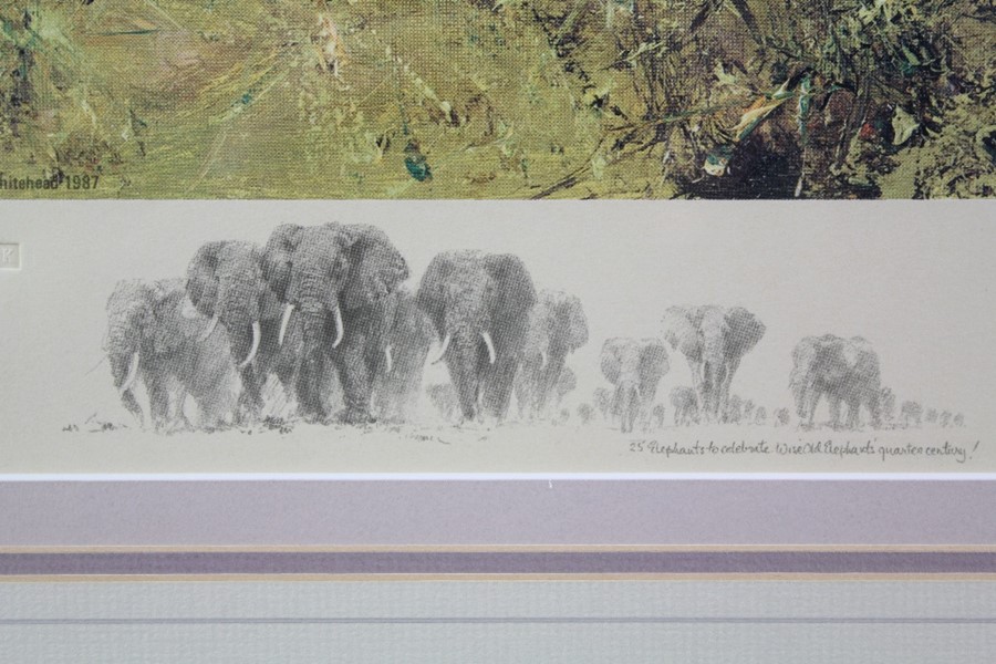 David Shepherd Wildlife Artist CBE, OBE, FGRA, FRSA Limited Edition Print - Image 3 of 7