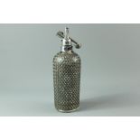 An Art Deco Metal Clad Soda Syphon