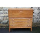 Cotswold School - Drop front Bureau