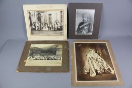 Two Vintage Sepia Photographs