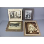 Two Vintage Sepia Photographs