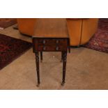 A Mahogany Drop Leaf Table