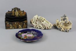 Chinese Soapstone Brush Pots