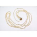 Antique Graduated Pearl Necklace