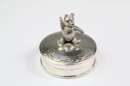 A Silver Pill Box