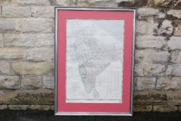 A Large Map of India