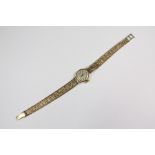 A Lady's 9ct Yellow Gold Omega Wrist Watch