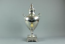 A 19th Century Silver Plated Samovar