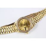 Lady's 18ct Gold Rolex Oyster Perpetual Datejust