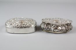 American Silver Trinket Box