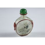 An Antique Chinese Glass Snuff Bottle