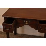 A Mahogany Lowboy