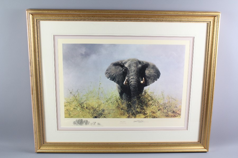 David Shepherd Wildlife Artist CBE, OBE, FGRA, FRSA Limited Edition Print