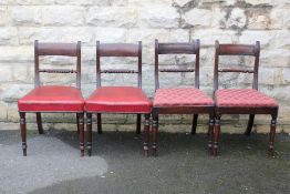 Four Antique Dining Chairs