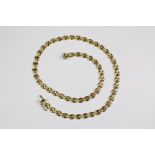 An 18ct Gold Fancy Link Necklace