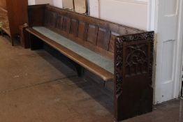 Antique Church Pew