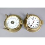 A Royal Mariner Brass Mounted Ships Barometer