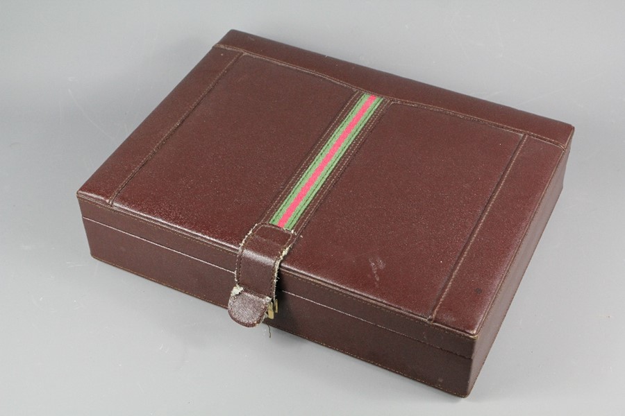 A Vintage Gucci Leather Case - Image 3 of 5