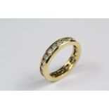 An 18ct Yellow Gold Full Eternity Ring