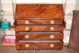 Mahogany Drop-front Bureau