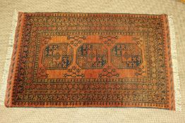 A Middle Eastern Wool Carpet