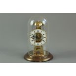 A German Hermle Skeleton Table Clock