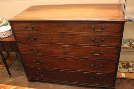 Antique Mahogany Secretaire Chest of Drawers