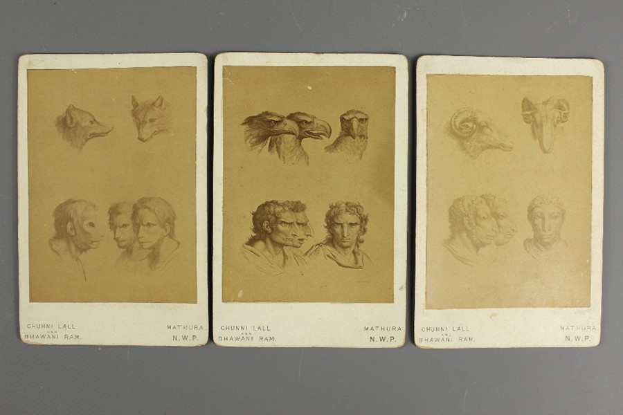 John Lockwood Kipling 19th Century Cabinet Cards