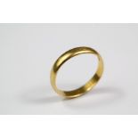 22 ct Yellow Gold Wedding Band