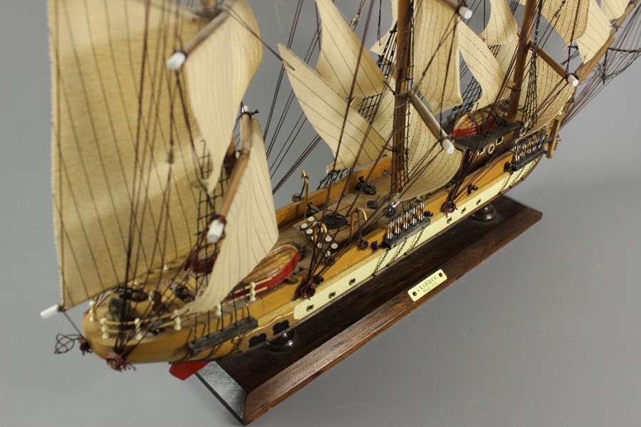 A Model of a Clipper Sailing Ship - Image 5 of 5