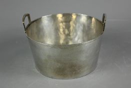 An Arts & Crafts American Beaten Silver Trough