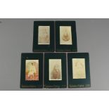 Four Indian Cabinet Cards