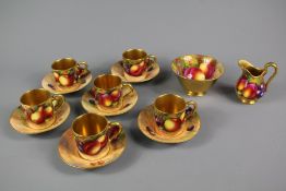 Royal Worcester Porcelain Coffee Set