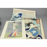 Three Japanese Woodblock Prints