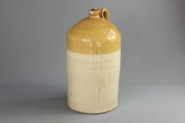 A Large Stoneware Flagon