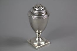 George III Antique Silver Pounce Pot