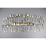 A Collection of Silver Teaspoons