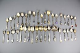 A Collection of Silver Teaspoons