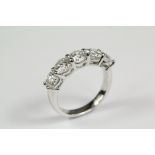 18ct White Gold and Diamond Ring