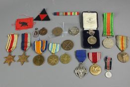 Collection of Various Medals WWI and WWII