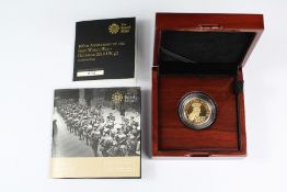 2014 £2 Proof Gold Coin 100th Anniversary of the Outbreak of WWI