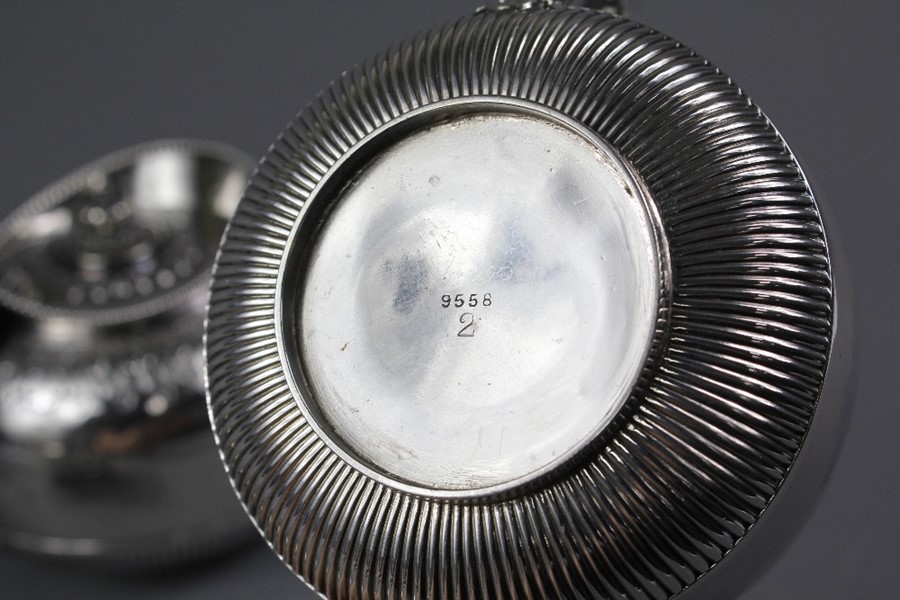 Victorian Sterling Silver Three Piece Tea Set - Image 7 of 7