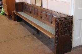 Antique Church Pew