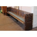 Antique Church Pew