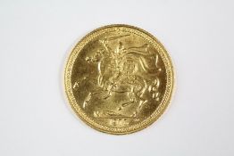 1973 Queen Elizabeth II Full Gold Sovereign