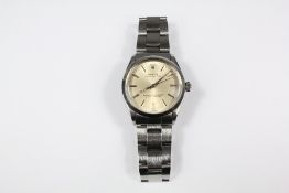 A Stainless Steel Rolex Oyster Wrist Watch